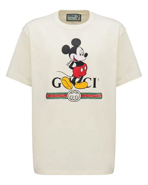 gucci mickey mouse t-shirt mens|gucci mickey mouse handbag.